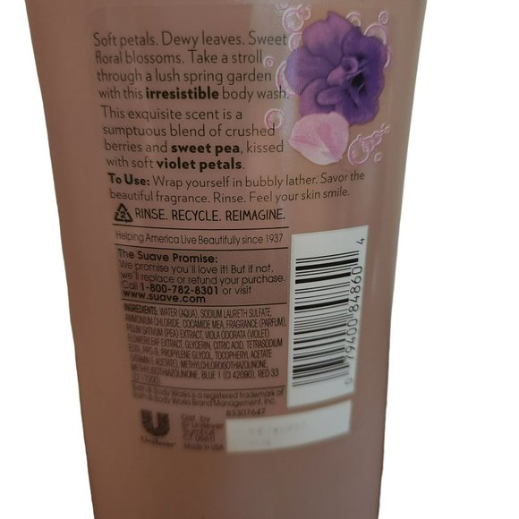 Sweet Pea & Violet Hydrating Body wash lot of 2 Full Size Unused - Picture 5 of 5